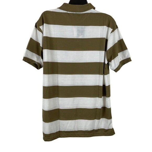 Pacific Polo Club Striped Pullover Short Sleeve Shirt Size XL - Picture 2 of 5